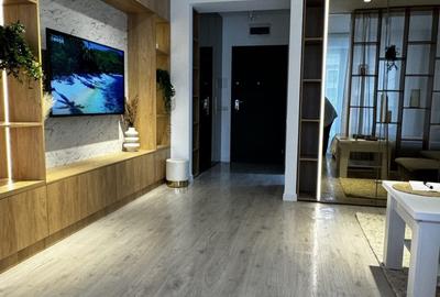 Apartament cu 2 camere semidecomandat, mobilat în Pipera