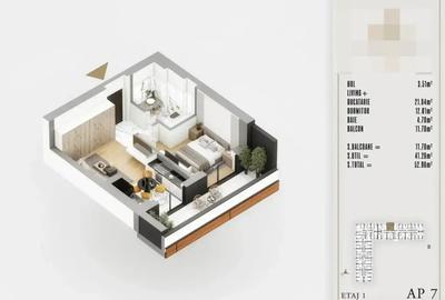 Apartament cu 2 camere decomandat în Theodor Pallady - 11