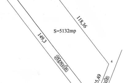 Teren agricol extravilan de 5132 mp, în Nord - 4