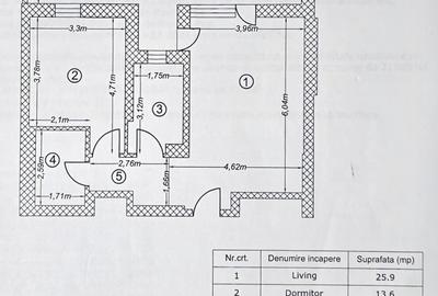 Apartament 2 camere de închiriat BLOC NOU zona Mega Mall 53 mp utili 30mp terasa - 10