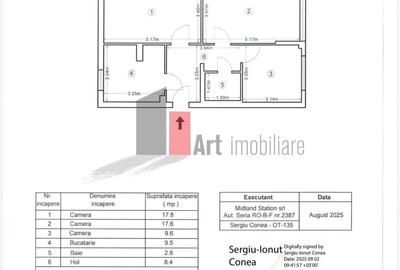 Apartament cu 3 camere decomandat în Drumul Taberei - 8