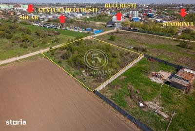 Teren de 3000 mp, în Jilava - 3