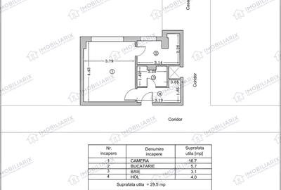 Garsonieră decomandată, mobilată în Ultracentral - 2