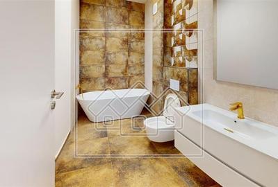 Penthouse cu 3 camere semidecomandat, mobilat în Aeroport - 14