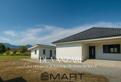 Casa noua Sacel 142 mp, teren 2000 mp, priveliste munti si a - 1