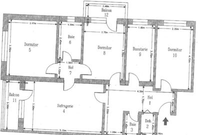 Apartament 4 camere
