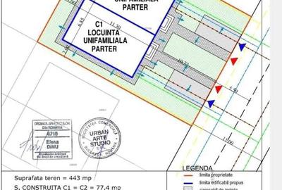 Casă cu 3 camere cu Teren 62 Mp în Central - 1