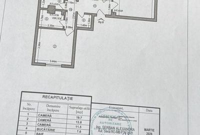 Apartament cu 3 camere decomandat în 13 Septembrie