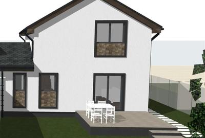 Duplex cu 3 camere cu Canalizare în Bucovăț (Remetea Mare) - 2