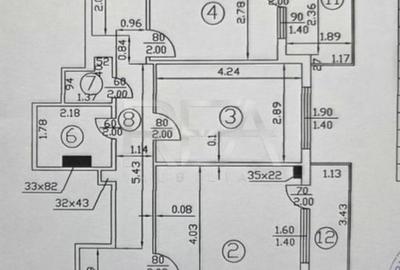 4 camere, 91 mp, 7/9, Lujerului-100 m de metrou.
