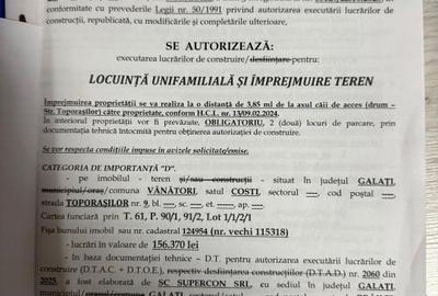 Teren 550 mp cu proiect și autorizație de construire incluse - 8