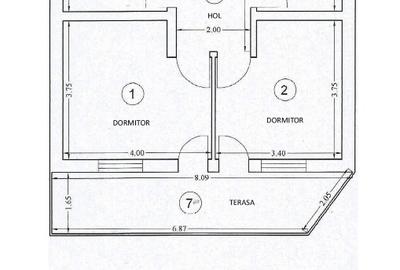 Casă individuală cu 4 camere cu Teren 280 Mp în Valu lui Traian - 9
