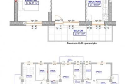 2 camere Craiovei, etajul 4/6, finalizat - 16