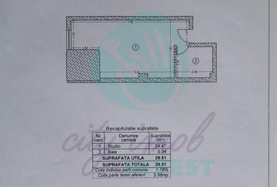Garsoniera "cozy" in bloc 2017 adiacent Pache Protopopescu si Calea Calarasilor - 10