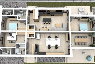 ALBINA - Duplex pe plan - personalizare interioara - toate utilitatile - 6