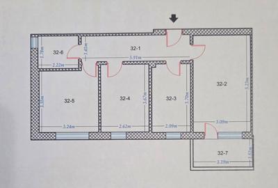 Apartament 3 camere - zona Grand Arena - 8