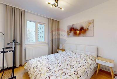 Apartament cu 2 camere semidecomandat, mobilat în Tractorul - 5