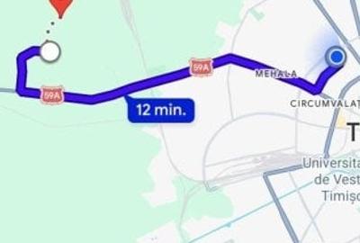 Teren de 40000 mp, în Mehala - 2