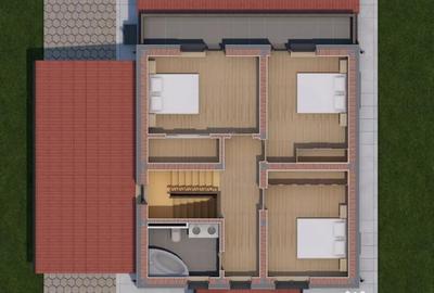 Casă cu 4 camere în Tărlungeni - 8