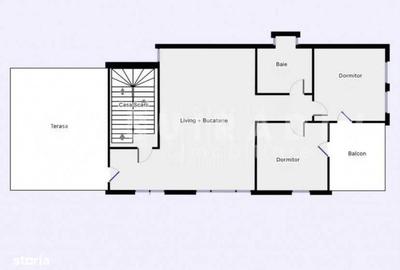 Apartament cu 3 camere în Central - 2