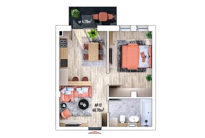 Apartament finisat, ansamblu nou, zona accesibila, ESTIMO PARK - 2