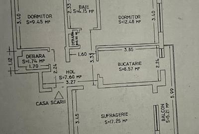 Apartament 3camere DECOMANDAT zona ICIL - 16