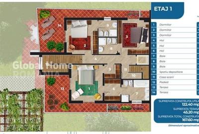 Vila Unica | Vedere catre Marea Neagra-Santa Maria Bay | Constanta | P+1+M - 17