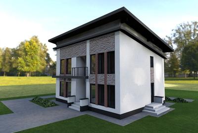 Casa moderna, individuala, teren 600mp - 2