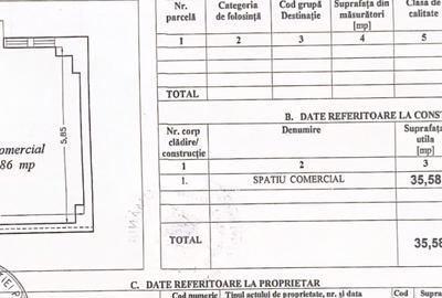 Spațiu comercial 35 mp de închiriat  zonă Stadion Constanța vad excelent - 1