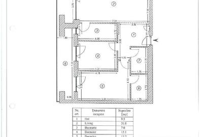 Apartament cu 3 camere în 13 Septembrie - 11