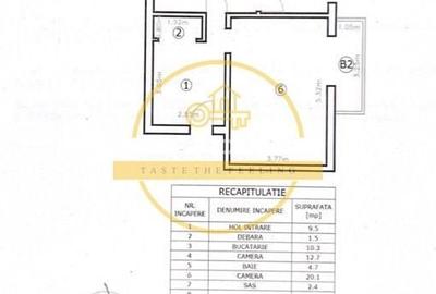 Apartament 2 camere, decomandat, 67mp, Zona Moara de Foc Apartament 2 camere, decomandat, 67mp, Zona Moara de Foc - 4