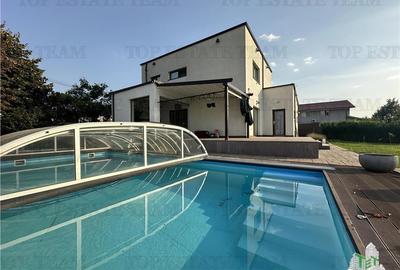 Casa cu piscina si vedere la padure - 5