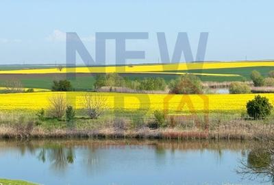 Teren 1926 mp Gostilele - Vedere Lac - 109m deschidere(2 strazi) - Fundulea - 2