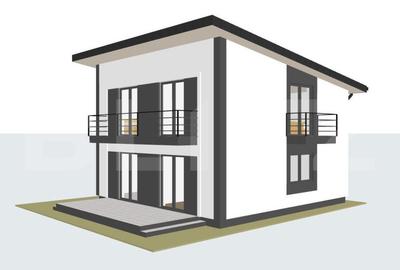 Casa de vanzare, 4 camere,109 mp + 450 mp teren, zona-Valea Lupului - 2