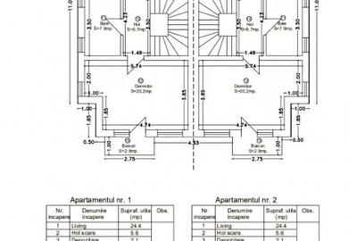 Duplex cu 5 camere cu Teren 500 Mp în Șag - 3