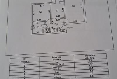 Apartament 2 camere decomandat, zona Radu Negru. - 7