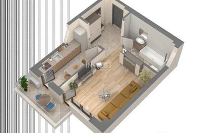 Garsonieră decomandată în Nicolina - 9