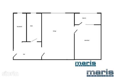 Apartament cu 2 camere nedecomandat în Central - 5