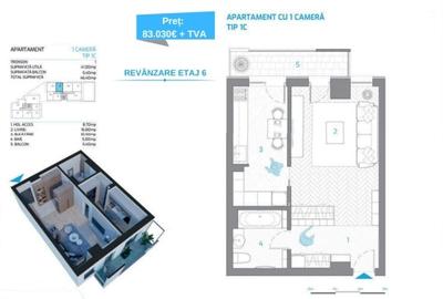 Garsonieră în Nicolina - 8