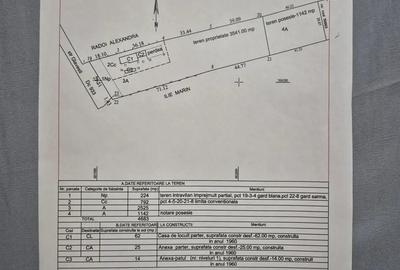 Casă cu 5 camere cu Teren 5500 Mp în Văleni - 1