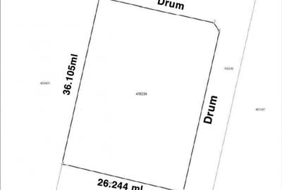 Teren 950 mp pentru proiect rezidential in Giroc – acces multiplu, zona blocuri - 1