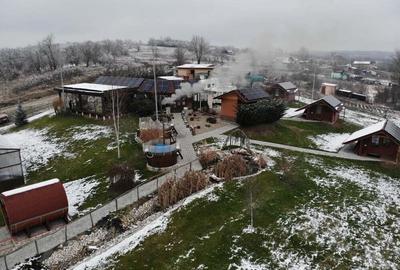 Locatie cu balta de pescuit si cabanute din lemn de vanzare , la 40 km de Timisoara - 7