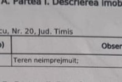 Teren Construcții intravilan de 743 mp, în Nord - 3