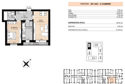 Rond OMV - Pipera - 2 camere - Faza 2 - Miluna Residence - 2