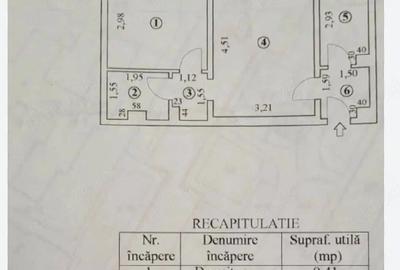 Apartament cu 2 camere semidecomandat în Viziru 3