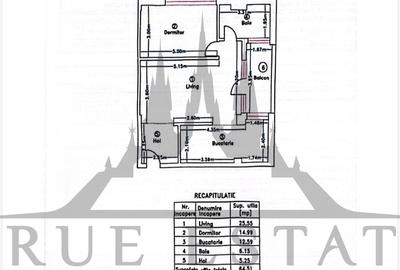 Apartament cu 2 camere semidecomandat, mobilat în Pipera - 17