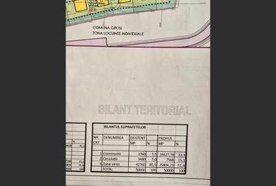 Teren de  vanzare in Grosi: 50.000 mp - 5