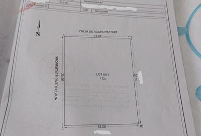 Teren de 312 mp, în Central - 2
