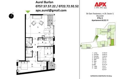 Decebal, imobil nou 2026, S+P+4 Et., parcare, centrala termica - 9