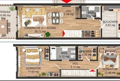 Duplex modern cu gradina si doua locuri de parcare - 10